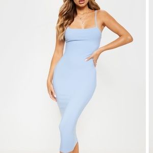 Pretty Little Thing Blue Dress